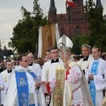 Powitanie ikony MB Częstochowskiej w Zdunach