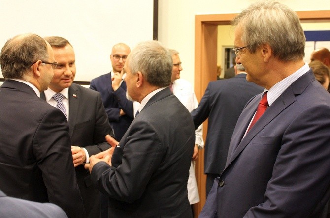 Prezydent RP w Śląskim Centrum Chorób Serca 