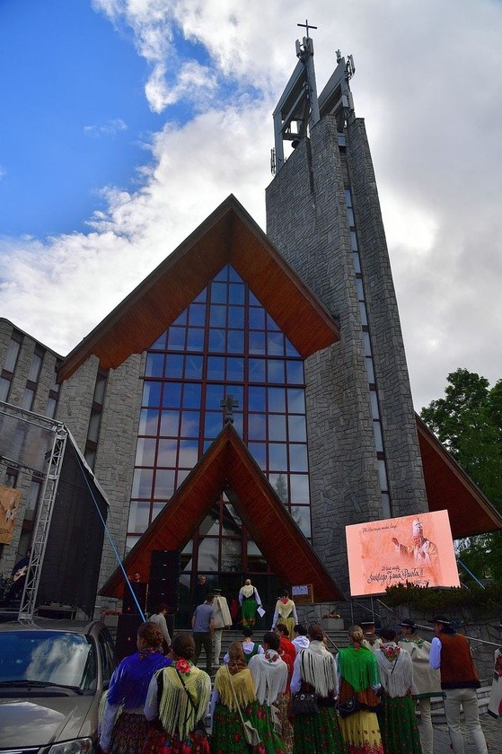 Episkopat Polski w kościele św. Krzyża w Zakopanem