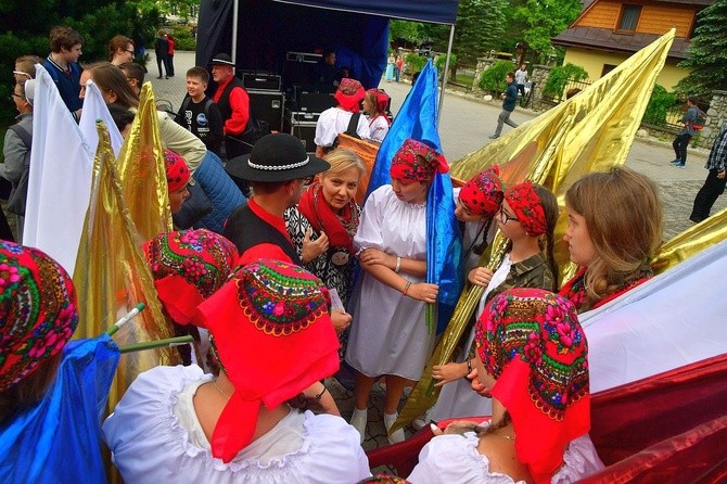 Episkopat Polski w kościele św. Krzyża w Zakopanem