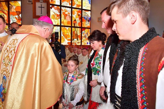 Episkopat Polski w kościele św. Krzyża w Zakopanem