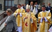 Episkopat Polski w kościele św. Krzyża w Zakopanem