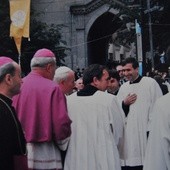 Jan Paweł II w katedrze lubelskiej 9 czerwca 1987 r.