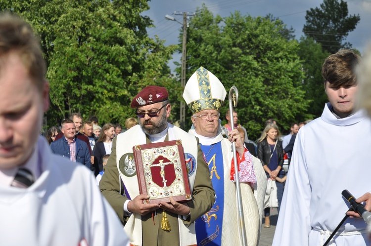 Powitanie ikony MB Częstochowskiej w Bąkowie