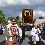 Powitanie ikony MB Częstochowskiej w Bąkowie