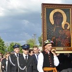 Powitanie ikony MB Częstochowskiej w Bąkowie