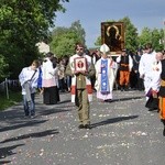 Powitanie ikony MB Częstochowskiej w Bąkowie