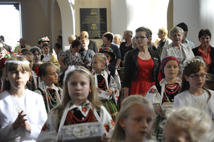 Powitanie ikony MB Częstochowskiej w Bąkowie