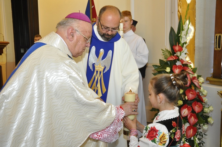 Powitanie ikony MB Częstochowskiej w Bąkowie