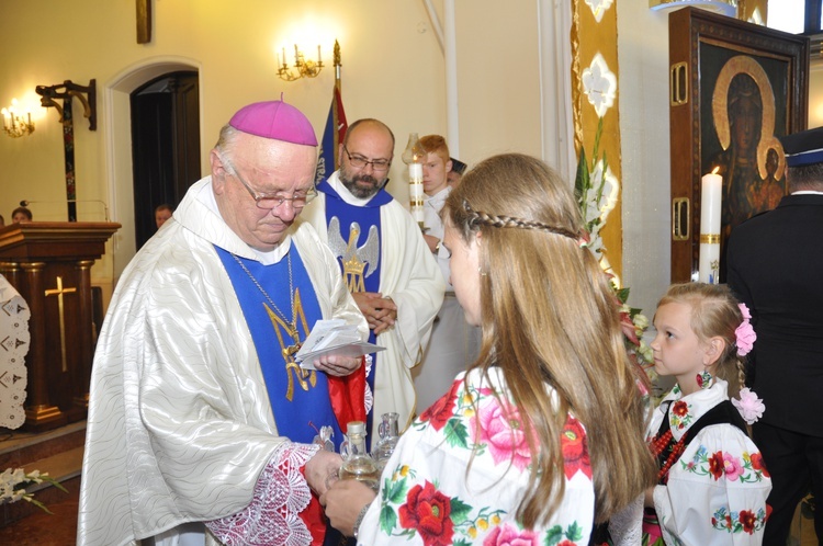 Powitanie ikony MB Częstochowskiej w Bąkowie