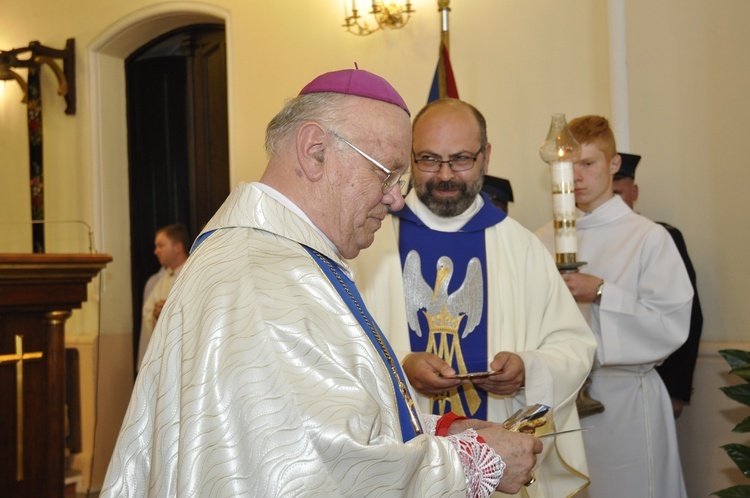 Powitanie ikony MB Częstochowskiej w Bąkowie