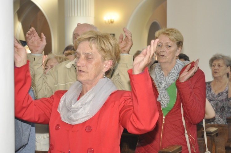 Powitanie ikony MB Częstochowskiej w Bąkowie