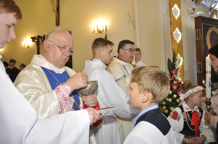 Powitanie ikony MB Częstochowskiej w Bąkowie