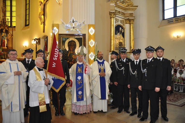 Powitanie ikony MB Częstochowskiej w Bąkowie