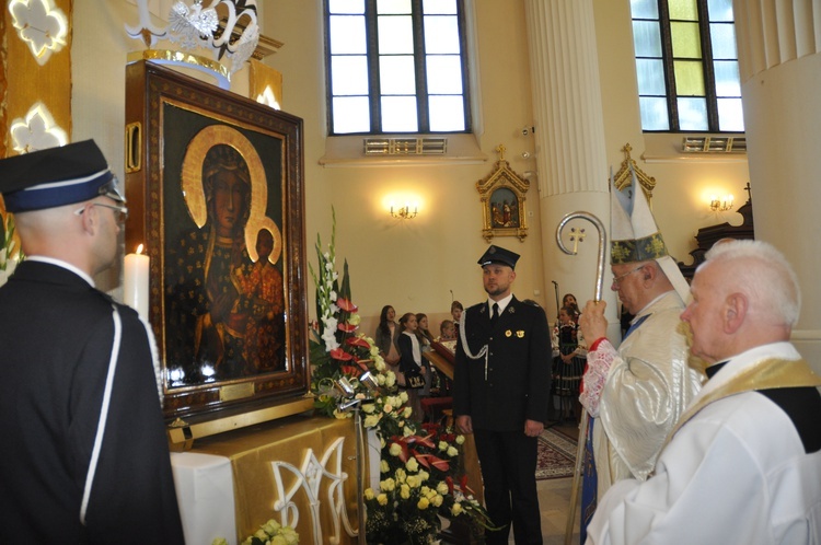 Powitanie ikony MB Częstochowskiej w Bąkowie