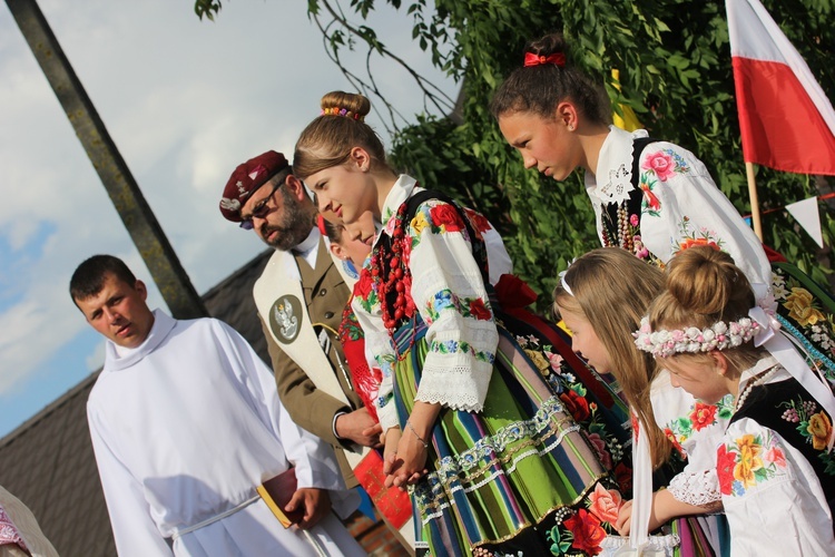 Powitanie ikony MB Częstochowskiej w Bąkowie