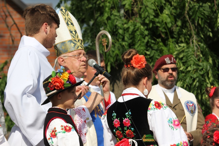 Powitanie ikony MB Częstochowskiej w Bąkowie