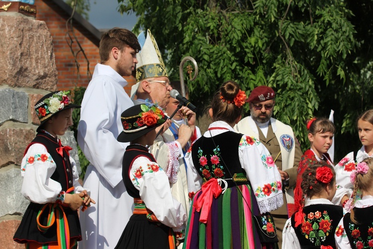 Powitanie ikony MB Częstochowskiej w Bąkowie