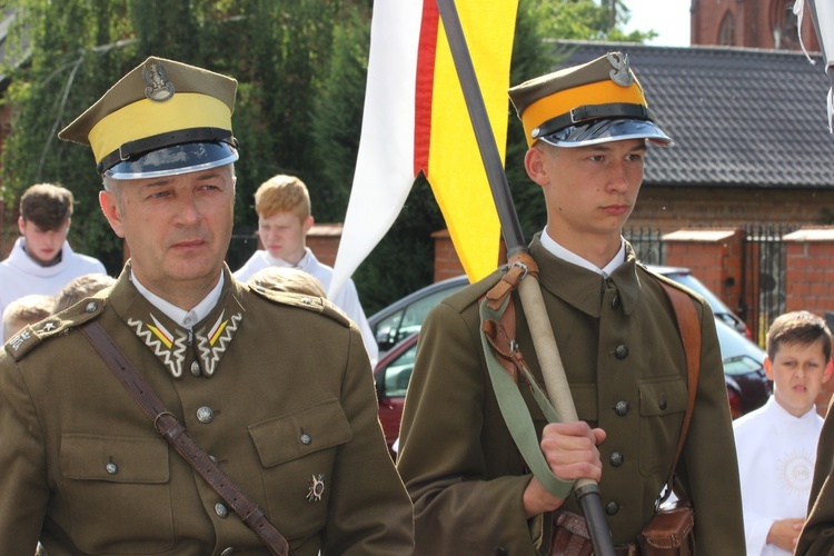 Powitanie ikony MB Częstochowskiej w Bąkowie