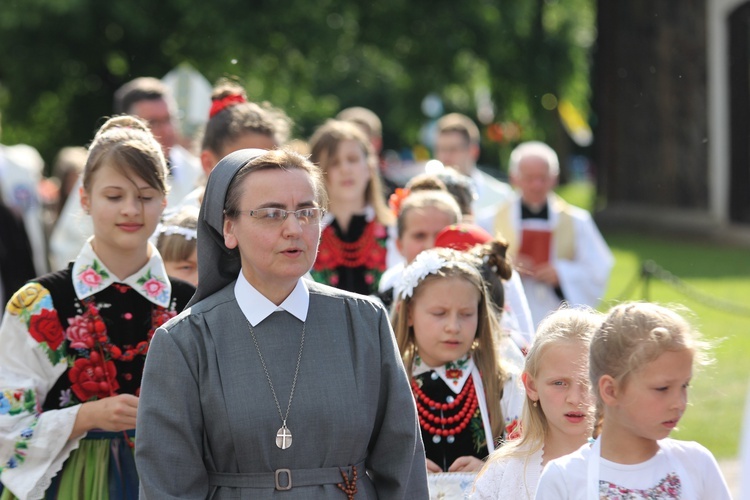 Powitanie ikony MB Częstochowskiej w Bąkowie