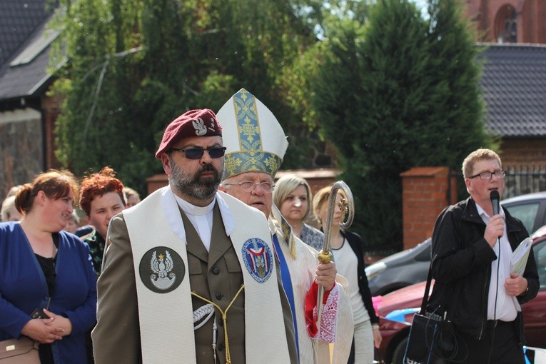 Powitanie ikony MB Częstochowskiej w Bąkowie