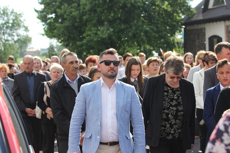 Powitanie ikony MB Częstochowskiej w Bąkowie