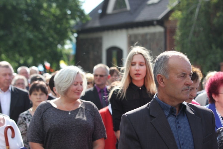 Powitanie ikony MB Częstochowskiej w Bąkowie