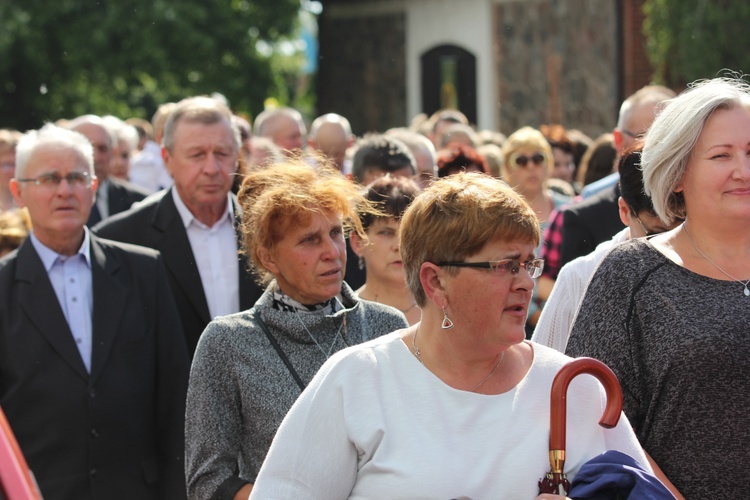 Powitanie ikony MB Częstochowskiej w Bąkowie