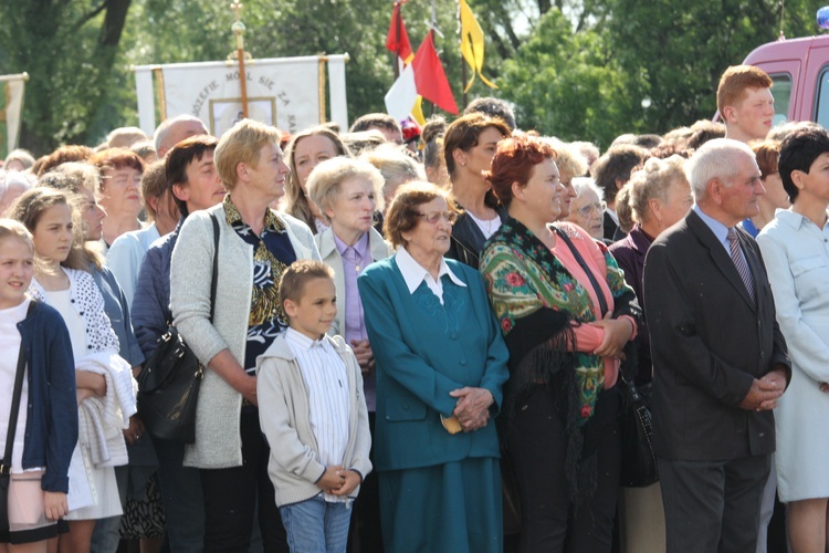 Powitanie ikony MB Częstochowskiej w Bąkowie