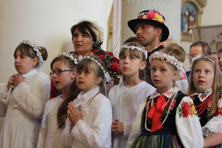 Powitanie ikony MB Częstochowskiej w Bąkowie