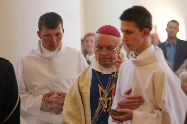 Powitanie ikony MB Częstochowskiej w Bąkowie