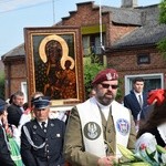 Powitanie ikony MB Częstochowskiej w Chruślinie