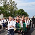 Powitanie ikony MB Częstochowskiej w Chruślinie