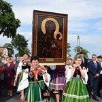 Powitanie ikony MB Częstochowskiej w Chruślinie