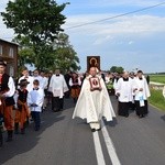 Powitanie ikony MB Częstochowskiej w Chruślinie