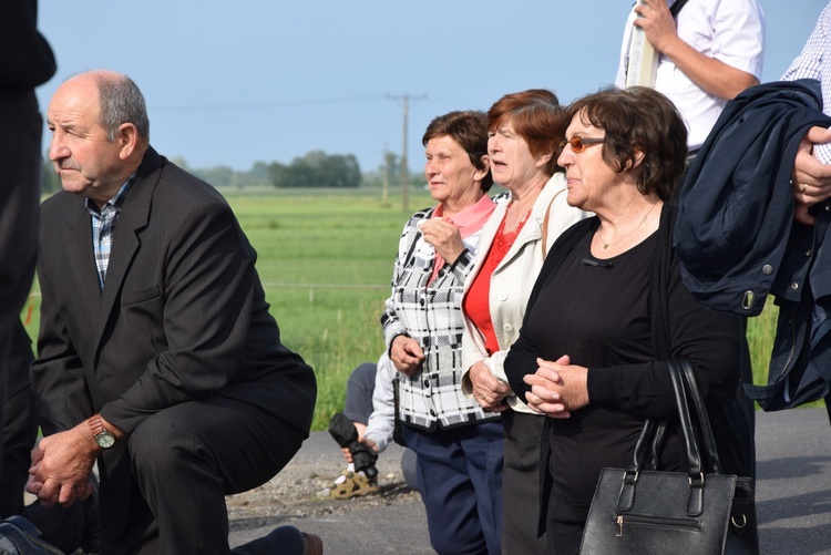 Powitanie ikony MB Częstochowskiej w Chruślinie