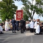 Powitanie ikony MB Częstochowskiej w Chruślinie