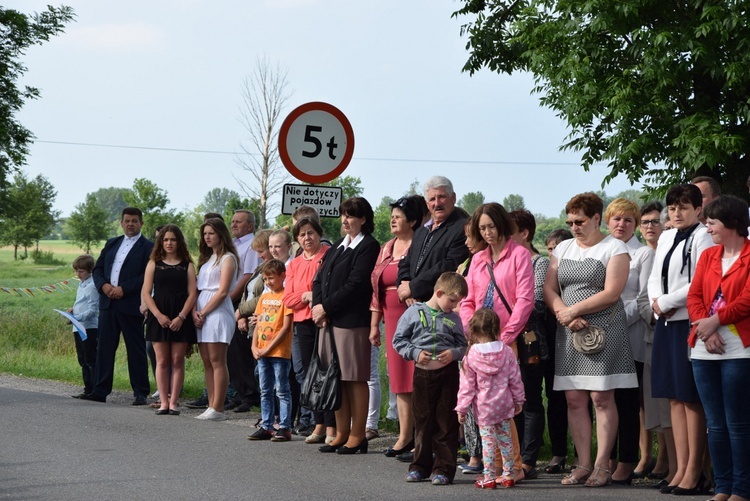 Powitanie ikony MB Częstochowskiej w Chruślinie