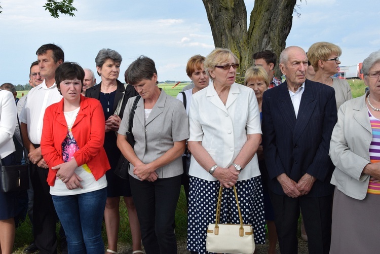 Powitanie ikony MB Częstochowskiej w Chruślinie