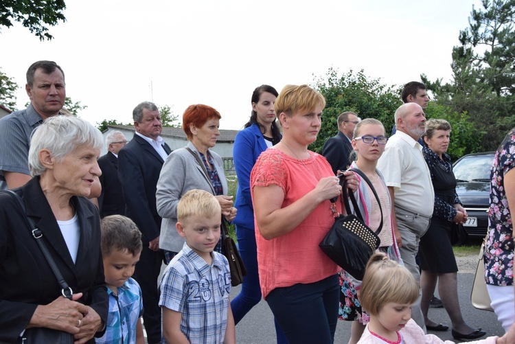 Powitanie ikony MB Częstochowskiej w Chruślinie