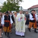 Powitanie ikony MB Częstochowskiej w Chruślinie