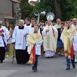 Powitanie ikony MB Częstochowskiej w Chruślinie