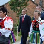 Powitanie ikony MB Częstochowskiej w Chruślinie