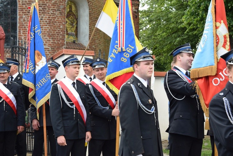 Powitanie ikony MB Częstochowskiej w Chruślinie