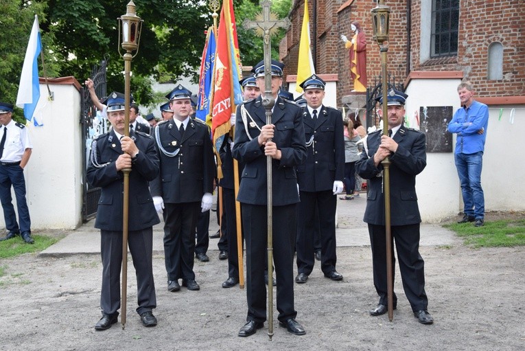 Powitanie ikony MB Częstochowskiej w Chruślinie