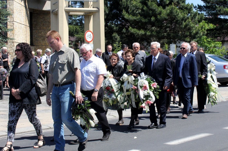 Pogrzeb ks. prof. Huberta Dobioscha