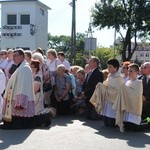 Powitanie ikony MB Częstochowskiej w parafii Chrystusa Dobrego Pasterza w Łowiczu