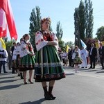 Powitanie ikony MB Częstochowskiej w parafii Chrystusa Dobrego Pasterza w Łowiczu