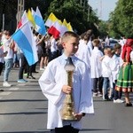 Powitanie ikony MB Częstochowskiej w parafii Chrystusa Dobrego Pasterza w Łowiczu