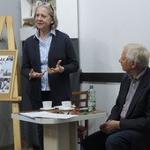Zyta i Jerzy Kołodziejowie podczas warsztatów "TAK na serio" w Cygańskim Lesie